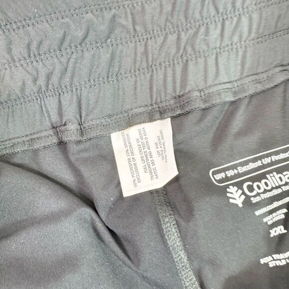 Coolibar Skirt Womens XXL 2X Pisa Travel Skort Black UPF 50 Pockets Activewear - Picture 2 of 10